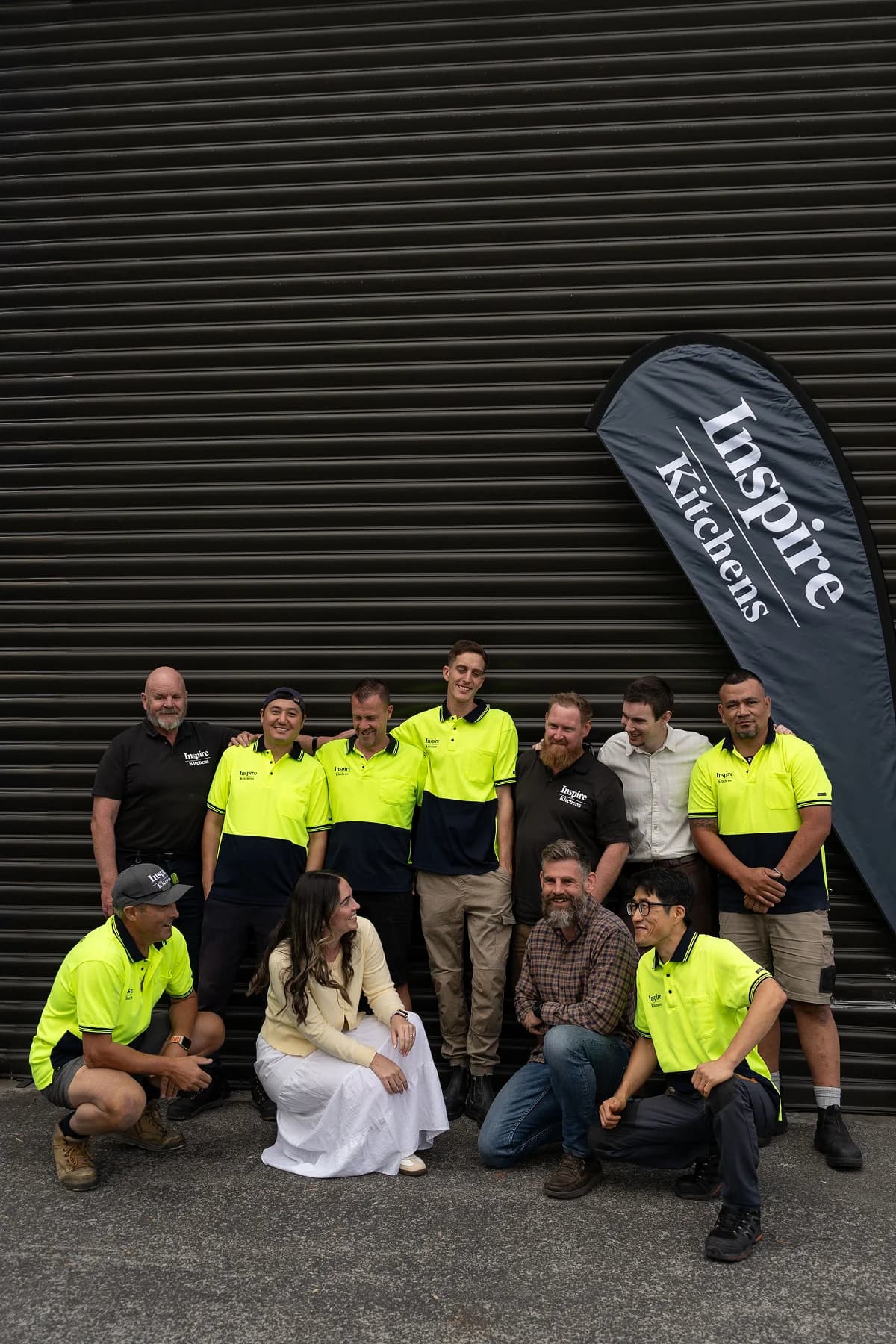 Auckland team group photo at the workshop