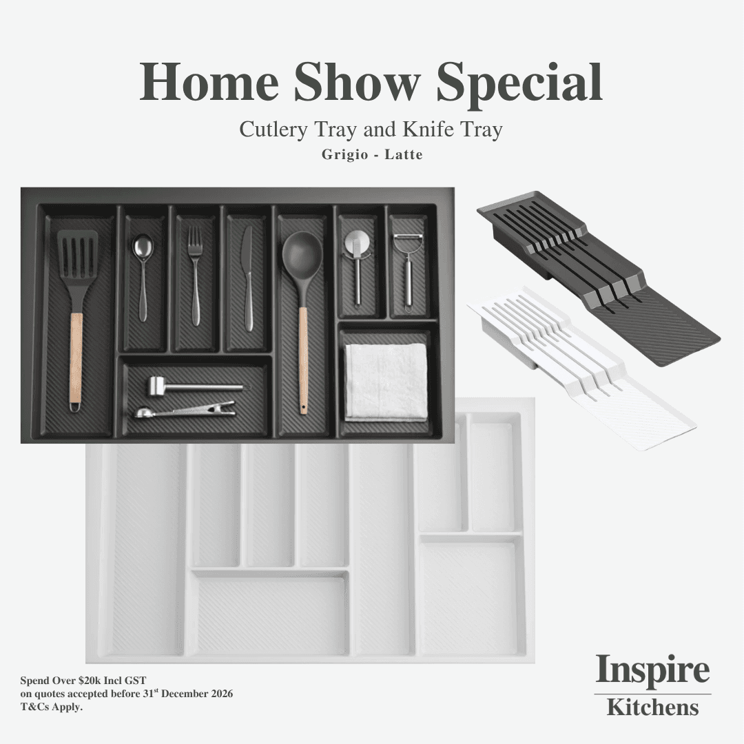 Home Show Special — Free Cutlery Tray & Knife Tray Insert